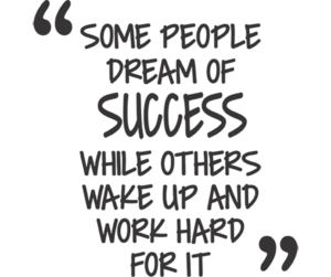 Work Hard
